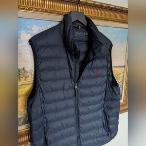 Polo by Ralph Lauren Navy Puffer Vest